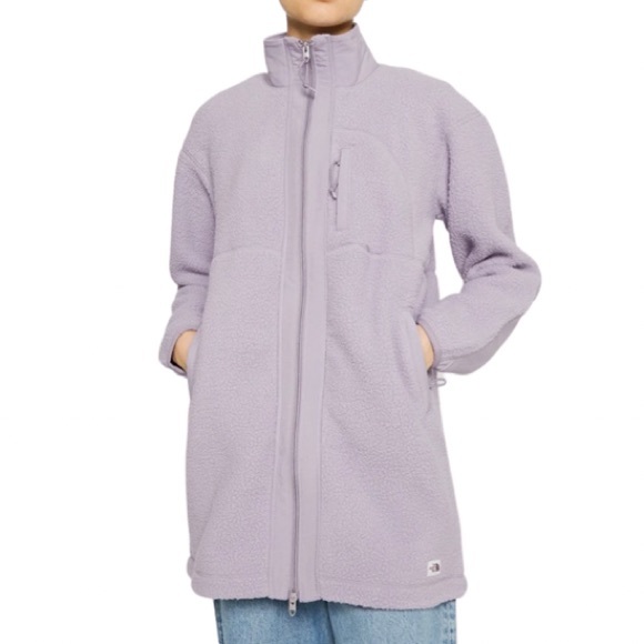 The North Face Women’s Cragmont Fleece Coat In Minimal Grey - Picture 11 of 11
